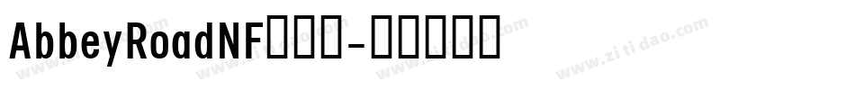 AbbeyRoadNF生成器字体转换