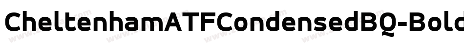 CheltenhamATFCondensedBQ-BoldExtra字体转换