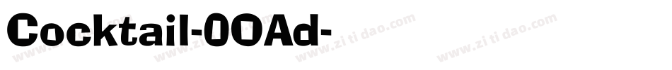 Cocktail-0OAd字体转换