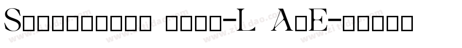 Sudegnakno4blue-L3AdE字体转换