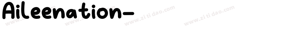Aileenation字体转换