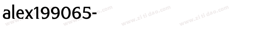 alex199065字体转换
