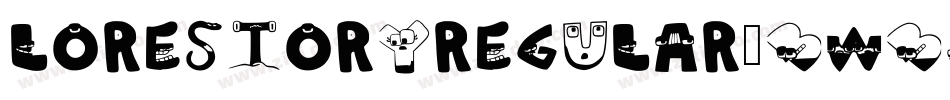 LoreStoryRegular-BWBDG字体转换