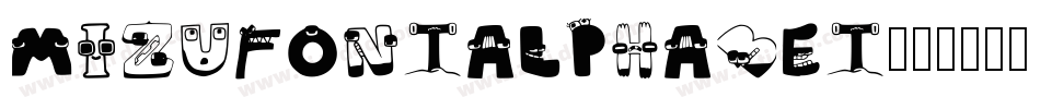 MizuFontAlphabet字体转换
