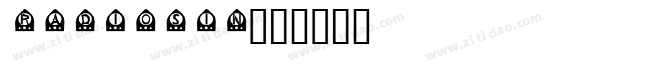 radiosin字体转换