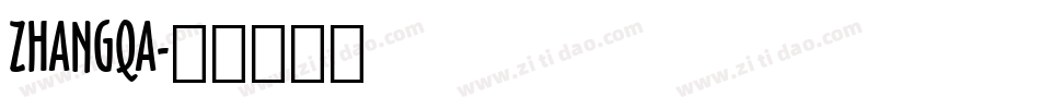 ZHANGQA字体转换