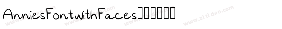 AnniesFontwithFaces字体转换