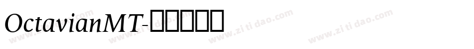 OctavianMT字体转换