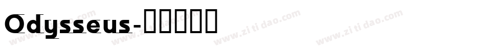 Odysseus字体转换