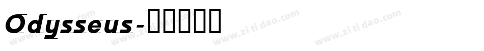 Odysseus字体转换