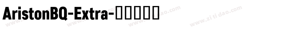 AristonBQ-Extra字体转换
