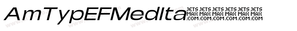 AmTypEFMedIta字体转换
