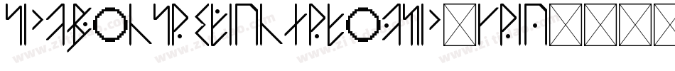 SymbolsRegularFonty-prVZ字体转换