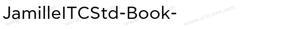 JamilleITCStd-Book字体转换