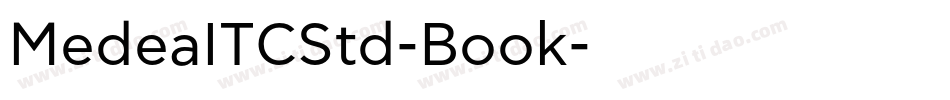 MedeaITCStd-Book字体转换