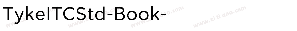 TykeITCStd-Book字体转换