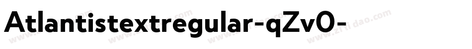 Atlantistextregular-qZv0字体转换