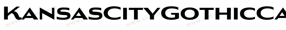KansasCityGothicCaps-zxZ3字体转换