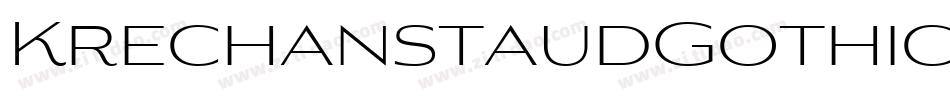 KrechanstaudGothicRough-g4n6字体转换