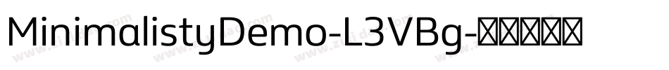 MinimalistyDemo-L3VBg字体转换