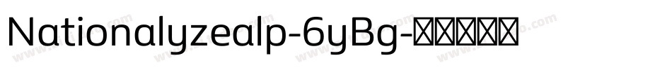 Nationalyzealp-6yBg字体转换