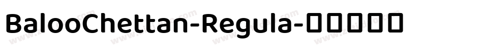 BalooChettan-Regula字体转换