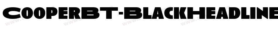 CooperBT-BlackHeadline字体转换