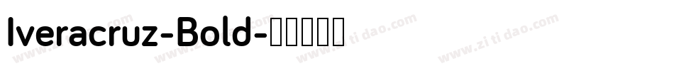 Iveracruz-Bold字体转换