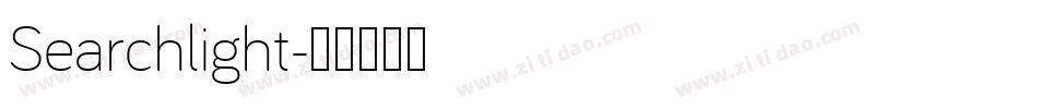 Searchlight字体转换