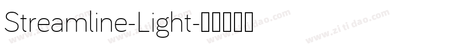 Streamline-Light字体转换