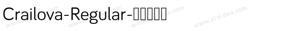 Crailova-Regular字体转换 Crailova-Regular字体转换