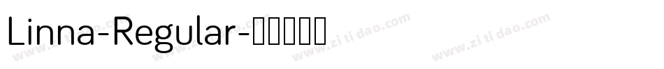 Linna-Regular字体转换