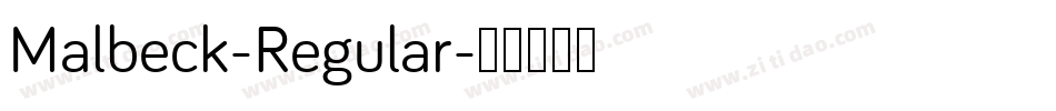 Malbeck-Regular字体转换 Malbeck-Regular字体转换