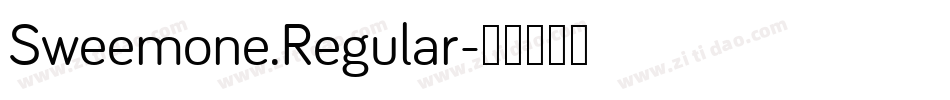 Sweemone.Regular字体转换
