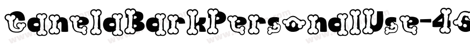 CanelaBarkPersonalUse-460D字体转换