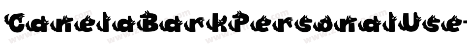 CanelaBarkPersonalUse-460D字体转换