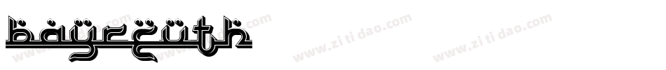 Bayreuth字体转换