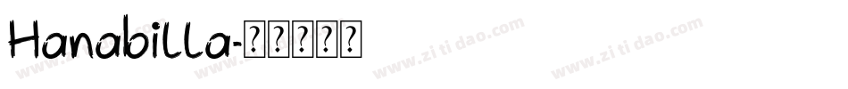 Hanabilla字体转换