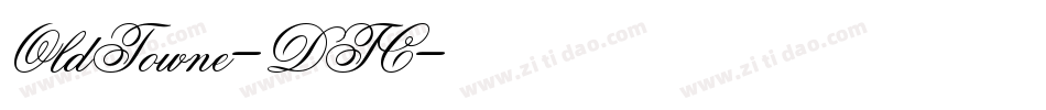 OldTowne-DTC字体转换