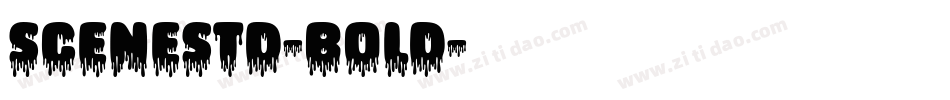 SceneStd-Bold字体转换