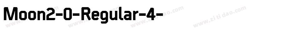 Moon2-0-Regular-4字体转换