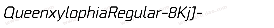 QueenxylophiaRegular-8KjJ字体转换