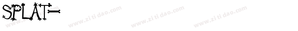 SPLAT字体转换