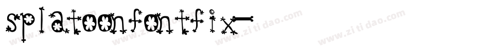splatoonfontfix字体转换