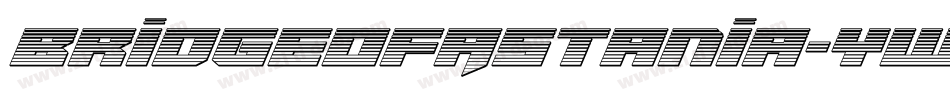 BridgeOfAstania-yw1Z3字体转换