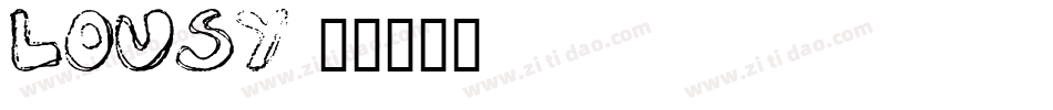 Lousy字体转换