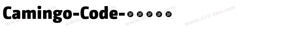 Camingo-Code字体转换