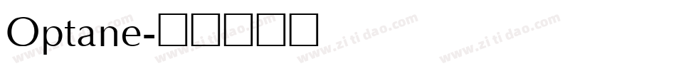Optane字体转换