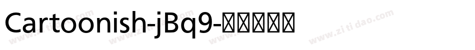 Cartoonish-jBq9字体转换