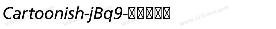 Cartoonish-jBq9字体转换